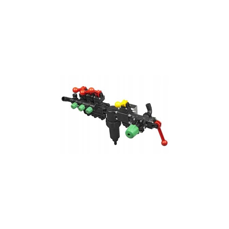 Sprayer distributor, 3 sections, constant pressure valve