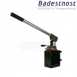 Hydraulic hand pump, 2 sides, 45cm, 7l tank