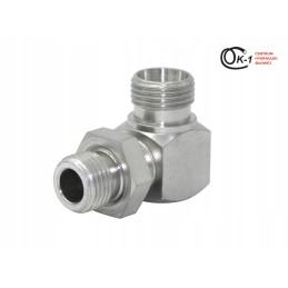 Elbow with locknut m12x1 5 m14x1 5 8l