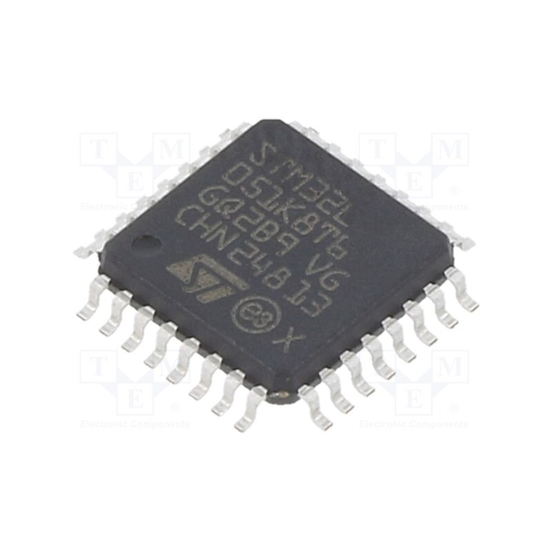1 pcs x STMicroelectronics - STM32L051K8T6 - IC: ARM microcontroller, 32MHz, LQFP32, 1.65÷3.6VDC, -40÷85°C