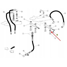 7700048616 metal and rubber ring 18 7x26x1 5