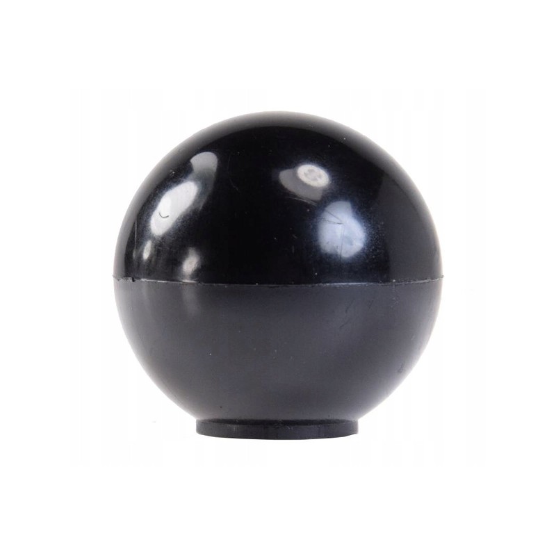 Lever knob, black, diameter 40mm, thread M12 C 360