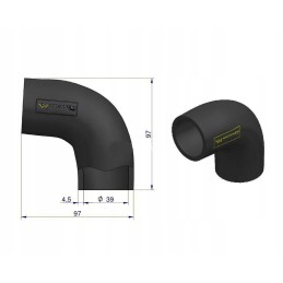 Radiator hose elbow 3132719r1 Warynski