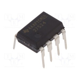 1 pcs x TEXAS INSTRUMENTS - UCC27524P - IC: driver, low-side,gate driver, DIP8, -5÷5A, Ch: 2, 4.5÷18VDC