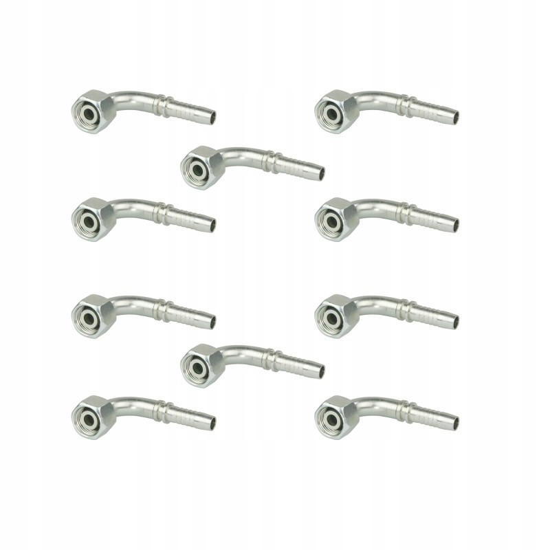 90 angle fitting, m18x15, for DN10 hose, 10 pcs.