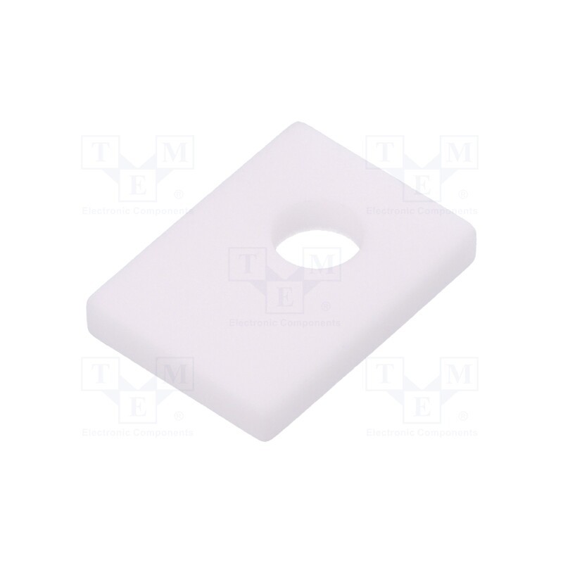 1 pcs x FISCHER ELEKTRONIK - AOS 32 - Heat transfer pad: ceramic, TO126,TO32, L: 8mm, W: 11mm, Thk: 1.5mm