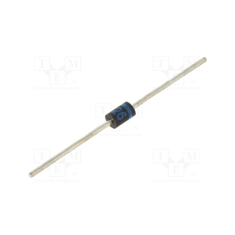 1 pcs x SHINDENGEN - D3S6M-5000 - Diode: Schottky rectifying, THT, 60V, 3A, AX14 (Ø4.4x7mm),