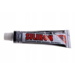 Sealing and adhesive silicone 350 c, 80 ml strength
