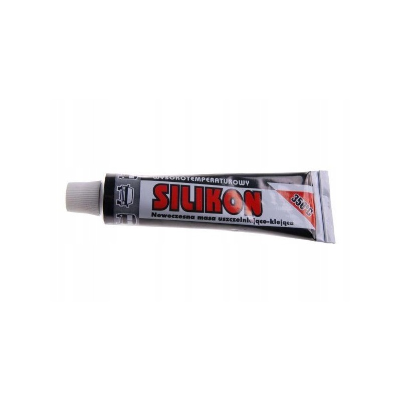 Sealing and adhesive silicone 350 c, 80 ml strength