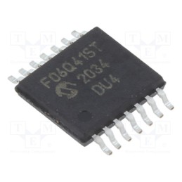 1 pcs x MICROCHIP TECHNOLOGY - PIC18F06Q41-I/ST - IC: PIC microcontroller, 64MHz, I2C,SPI x2,UART x2, 1.8÷5.5VDC
