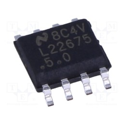 1 pcs x TEXAS INSTRUMENTS - LM22675MR-5.0/NOPB - IC: PMIC, DC/DC converter, Uin: 4.5÷42VDC, Uout: 5VDC, 1A, HSOP8