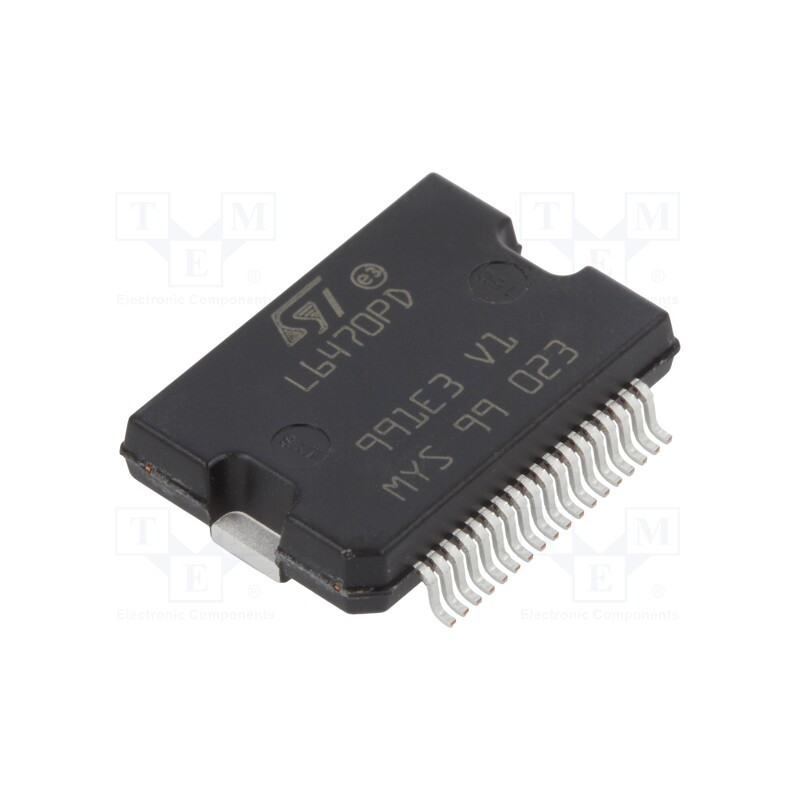 1 pcs x STMicroelectronics - L6470PD - IC: driver, motor controller, PowerSO36, 3A, 8÷45V