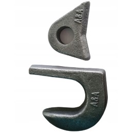 Loader hook bolt, set of 2 pieces