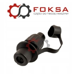 3-pin plastic electrical plug