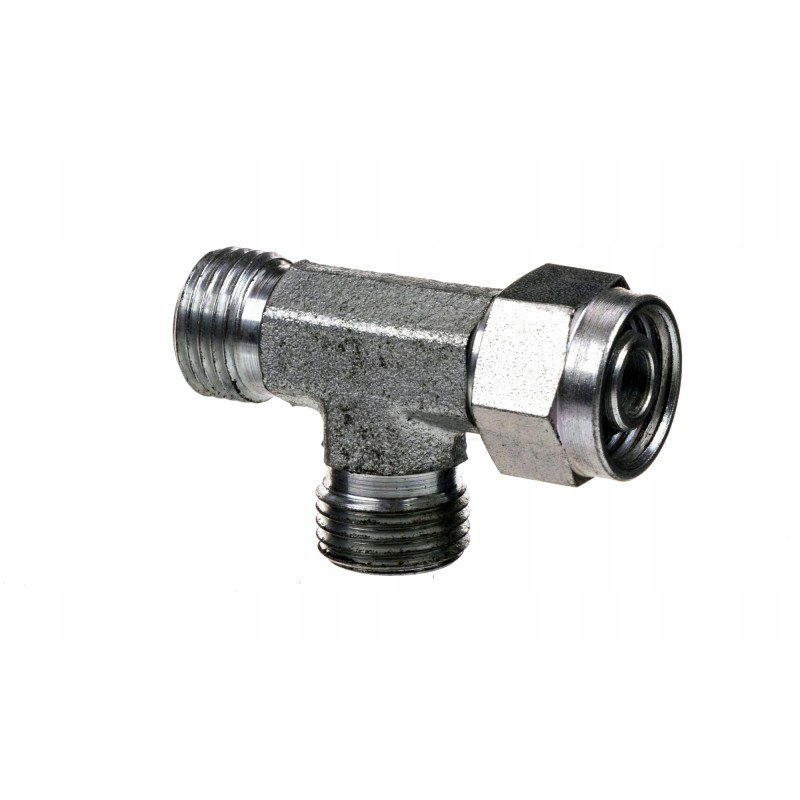 Hydraulic tee m16x1 5 10l with nut