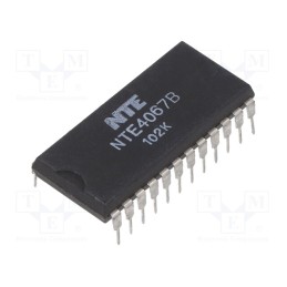 1 pcs x NTE Electronics - NTE4067B - IC: digital, demultiplexer,multiplexer, Ch: 16, DIP24