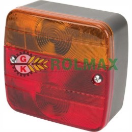 Square combination rear lamp 12 24v l gopart l