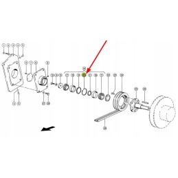 215575 0 expansion retaining ring d95