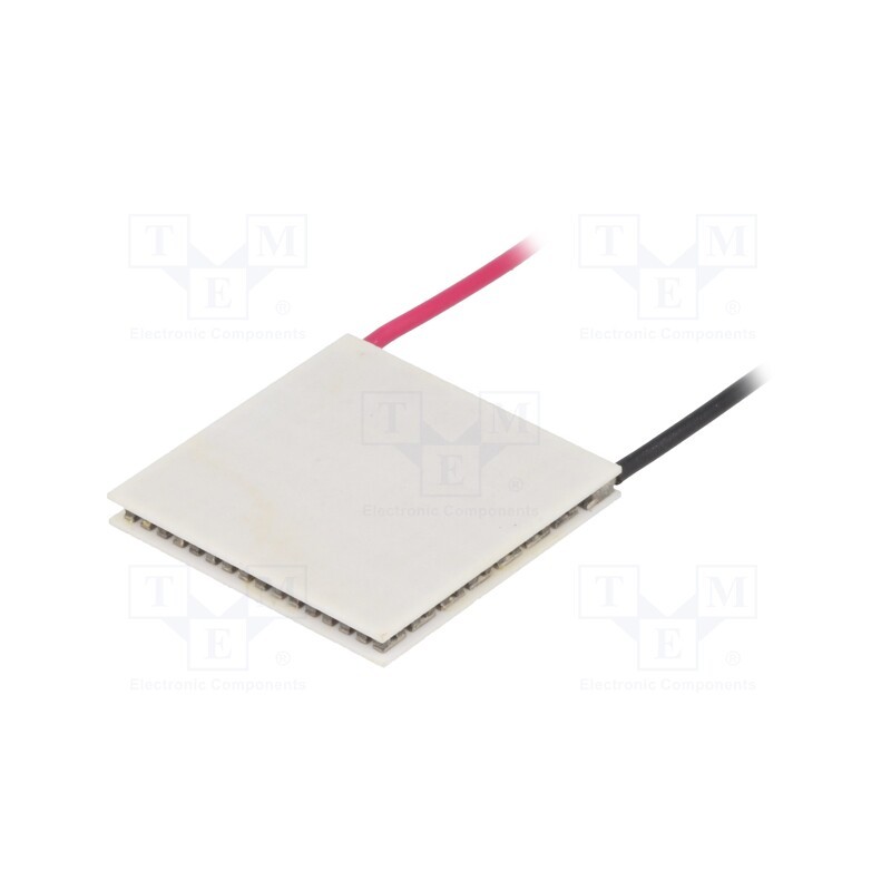 1 pcs x STONECOLD - TES1-12703 - Module: Peltier, 15.4V, 3.5A, 30x30x3.3mm, 27W, Al2O3, 16AWG, 66°C