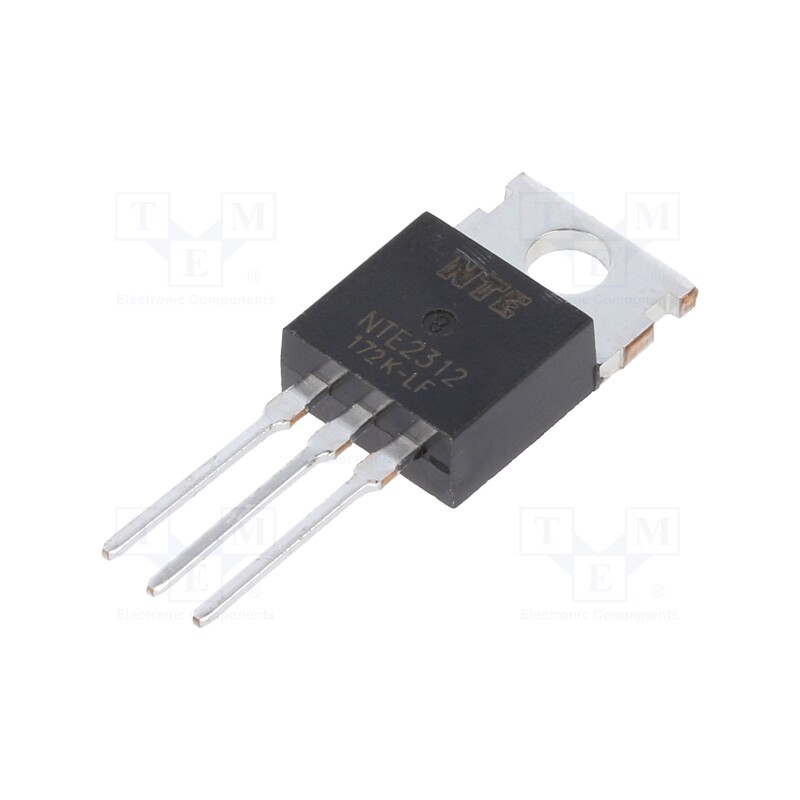 1 pcs x NTE Electronics - NTE2312 - Transistor: NPN, bipolar, 400V, 8A, 60W, TO220