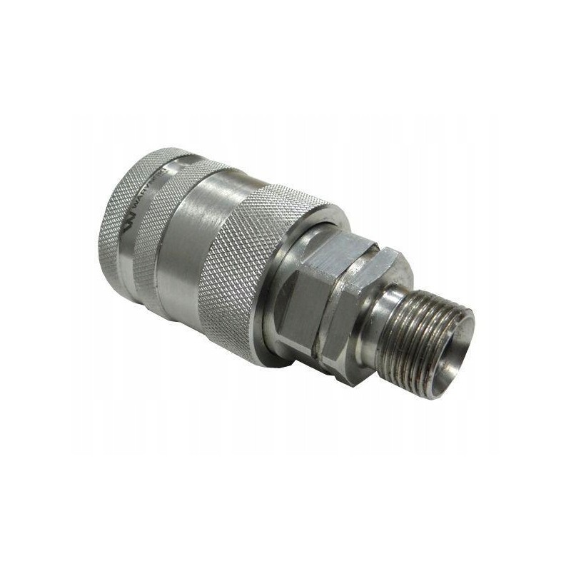 Hydraulic quick connector, M20x1 socket, 5 thread