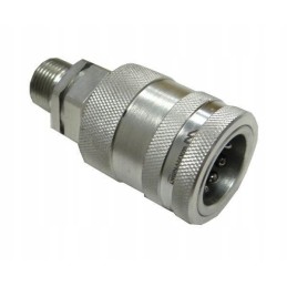 Hydraulic quick connector, M20x1 socket, 5 thread
