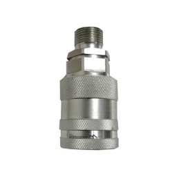 Hydraulic quick connector, M20x1 socket, 5 thread