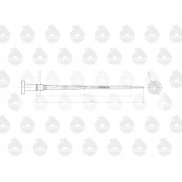 Engine extinguishing cable l 1250mm c 360 3p original