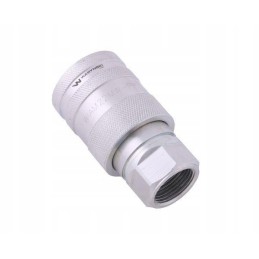 Hydraulic quick connector, M22x1 socket, 5 female threads