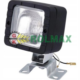 Square work lamp h3 12 24 v gopart 1400630