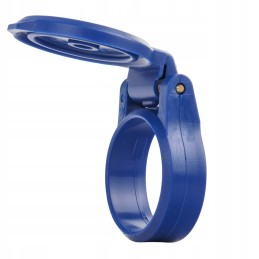 Euro socket cover, blue, faster, 2 pcs. handles