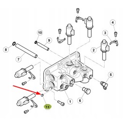 6005022058 cover lock clasp