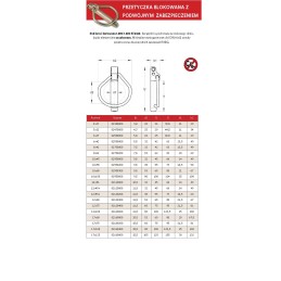Pin with double protection 10x100 oe9 5