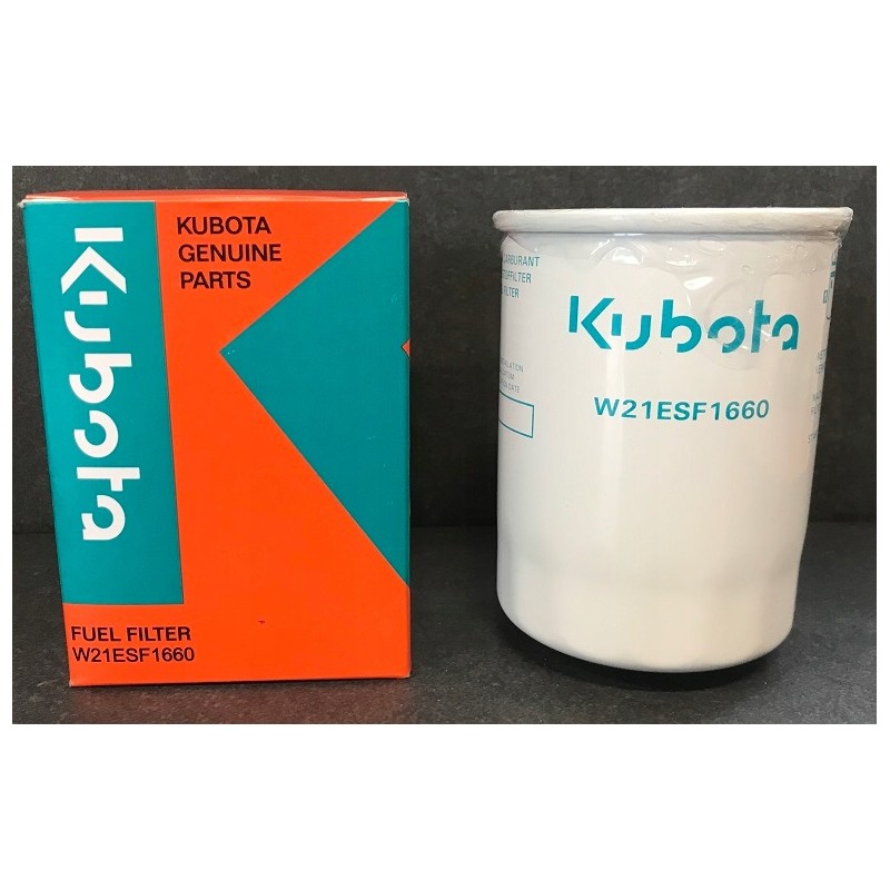 Fuel filter w21esf1660 kubota m5 m8 m9