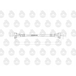 Cable hour meter l 1723mm c 385 4 cyl