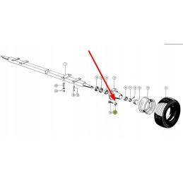 631738 1 wheel nut m18 x 1 5