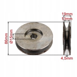 Alternator pulley lucas ursus 5314 ur040451