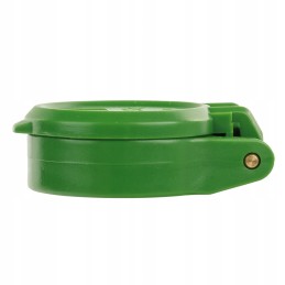 Euro socket cover, green, faster, 2 pcs. handles