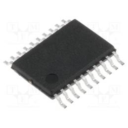 1 pcs x MICROCHIP TECHNOLOGY - MCP4331-104E/ST - IC: digital potentiometer, 100kΩ, SPI, 7bit, TSSOP20, SMD, Ch: 4