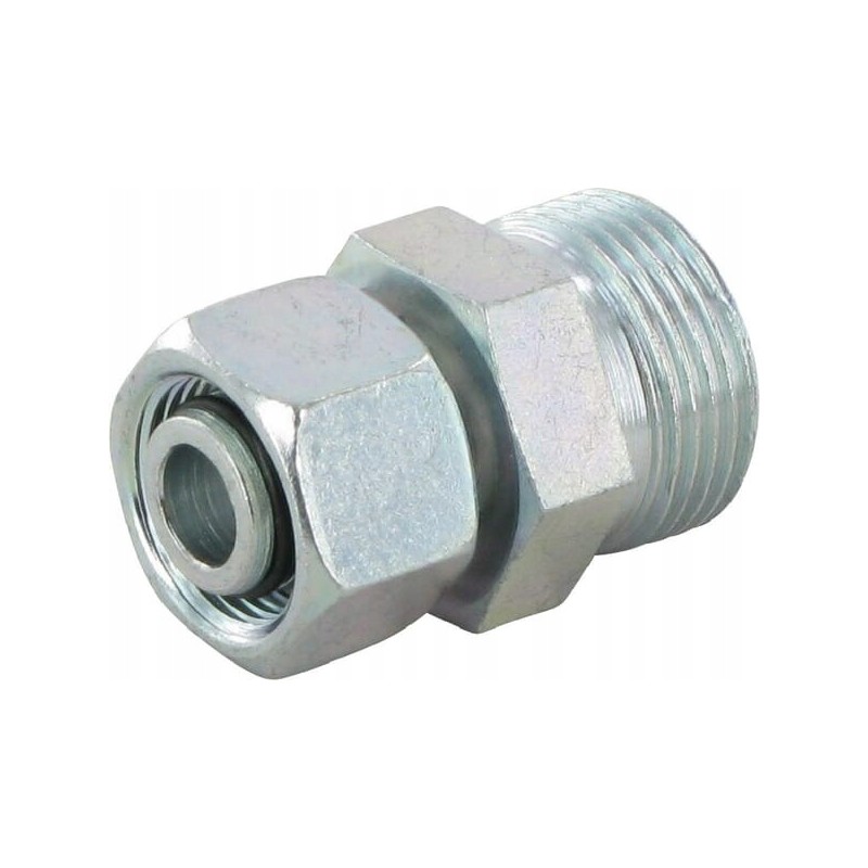 Straight connector with nut m22x1 5 15l m30x2 20s