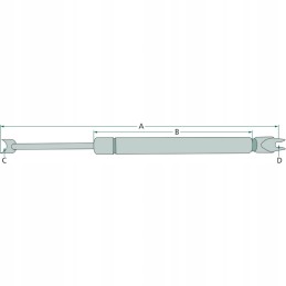 Fendt h816810020100 sunroof gas motor