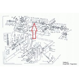 Press sliding bearing