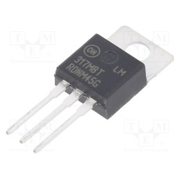 1 pcs x ONSEMI - LM317MBTG - IC: voltage regulator, linear,adjustable, 1.2÷37V, 0.5A, TO220