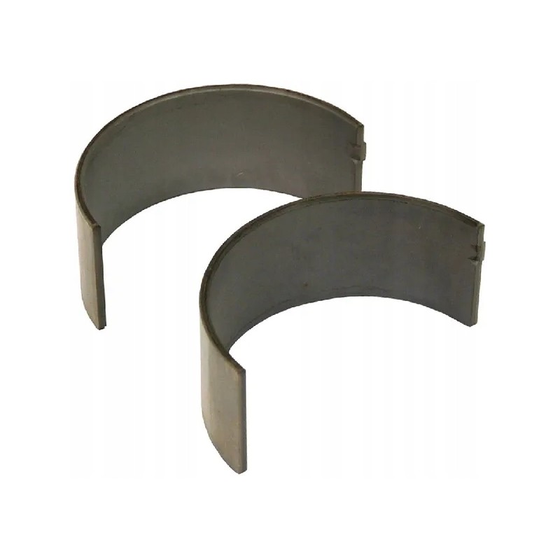 A pair of connecting rod bearings