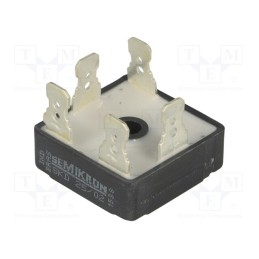 1 pcs x SEMIKRON DANFOSS - SKD 25/02 07275680 - Bridge rectifier: three-phase, Urmax: 200V, If: 20A, Ifsm: 320A, THT
