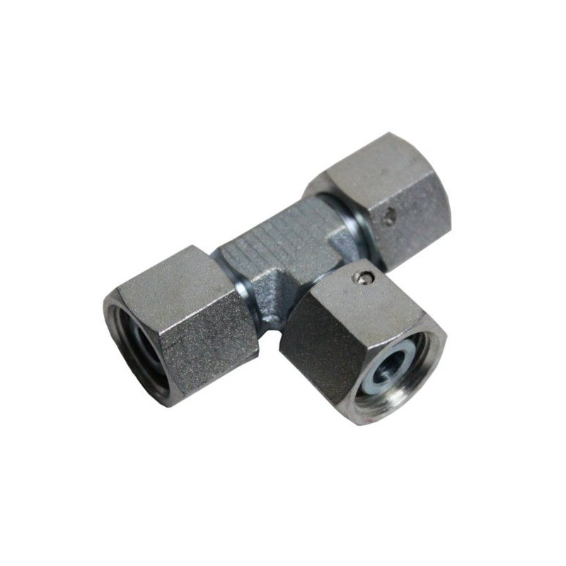 Tee m18x1 5 12l with 3 universal nuts