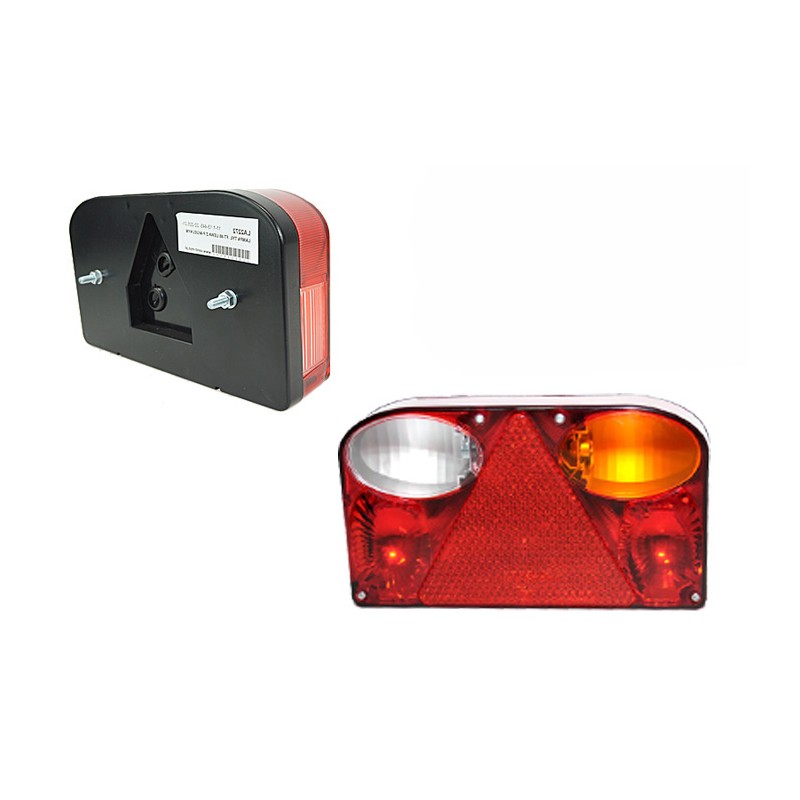 Rear lamp for the Fristom ft 88 trailer