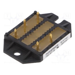 1 pcs x POWERSEM - PSD 67/16 - Bridge rectifier: three-phase, Urmax: 1.6kV, If: 68A, Ifsm: 300A