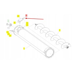 100026581 inspection flap hinge