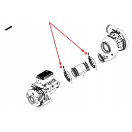 F954200090650 flange nut m6 x 1